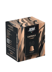 Izzo Dek Nespresso koffeinfrie kaffekapsler 50 stk