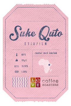 Love Coffee - Suke Quto - Ekologisk Brygg & Press - Etiopien - 250g