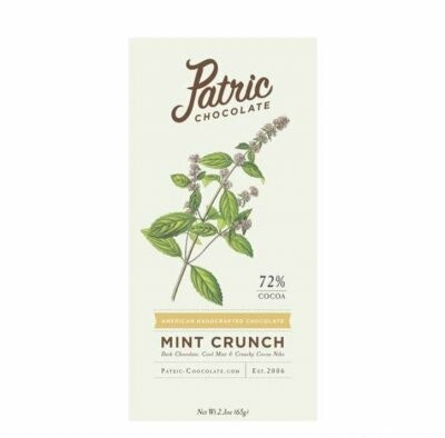 Patric Chocolate - Mint Crunch 72% - 65g