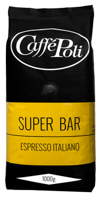 Caffè Poli SuperBar kaffebönor 1000g