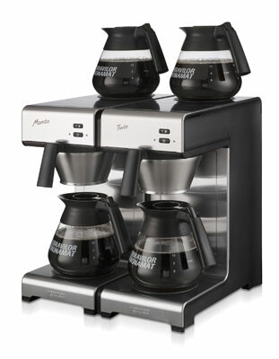 Bonamat - Mondo Twin - Modell 2014 - 2 filterbryggare utan vattenanslutning - Kaffebryggare