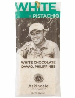 Askinosie - White Chocolate with Nibs - 85g