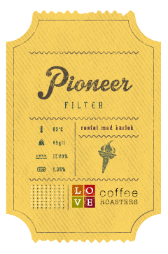 Love Coffee Roasters - Pioneer Kaffebönor - 250g