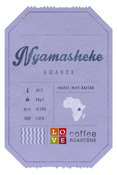 Love Coffee Roasters - Nyamasheke Kaffebönor - 250g
