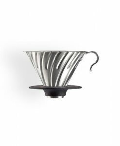 Hario Kaffefilter V60 Metall Sølv 2 kopper