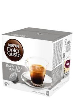 NESCAFÉ Dolce Gusto Espresso Barista kaffekapsler 16 stk