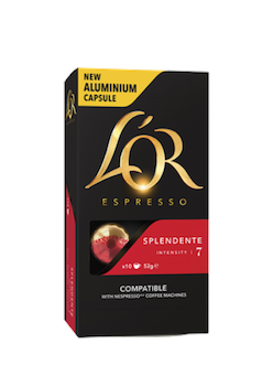 L'Or Espresso 7 Splendente Nespresso kaffekapslar