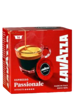 Lavazza A Modo Mio Espresso Passionale kaffekapsler 16 stk