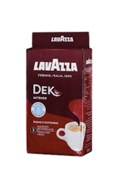 Lavazza Dek Intenso koffeinfritt malet kaffe 250g