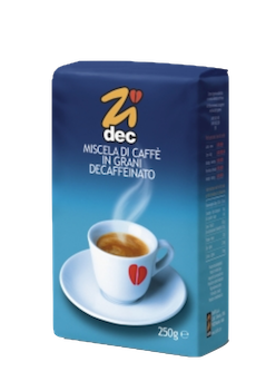 Zicaffe Zidec entkoffeinierte Kaffeebohnen 250g