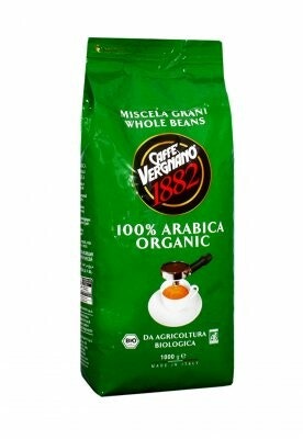 Vergnano Kaffe 100% Arabica Organisk ekologiskt 1000g
