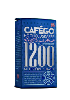 Cafego Highland Mist gemahlener Kaffee 450g