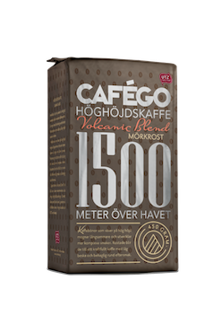 Cafego Volcanic Blend malt kaffe 450g