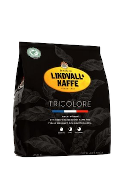 Lindvalls Tricolore kaffebønner 450g