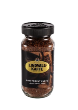 Lindvalls Instant Coffee 200g Glaskrukke
