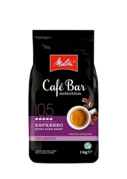 Melitta Café Bar espresso ekstra mørke kaffebønner 1000g