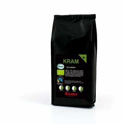 Kort datum! Kahls Kaffe KRAM Fairtrade & KRAV 250g Hela bönor