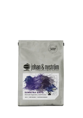 Rädda kaffet! Johan & Nyström Sumatra Gayo FTO kaffebönor 250g