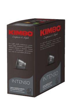 Rädda kaffe Kimbo Nespresso Intenso kaffekapslar 100st