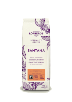 Rädda kaffet Löfbergs Santana 500g Bönor