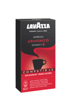 Rädda kaffe Lavazza Armonico Nespresso 10 kapslar