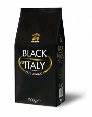 Utgått! Zicaffe Black of Italy kaffebönor 1000g