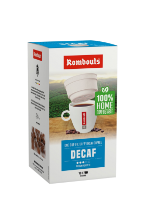 Utgått! Rombouts Decaf Enkopps filter 10-pack