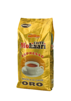 Rädda kaffet! Molinari Oro kaffebönor 500g