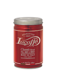 Lucaffe Classic gemahlener Kaffee, 250 g Glas
