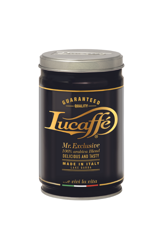 Herr Lucaffe Exklusiver gemahlener Kaffee im 250-g-Glas