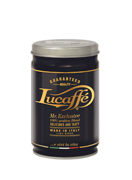 Lucaffe Mr. Exclusive malet kaffe 250g burk