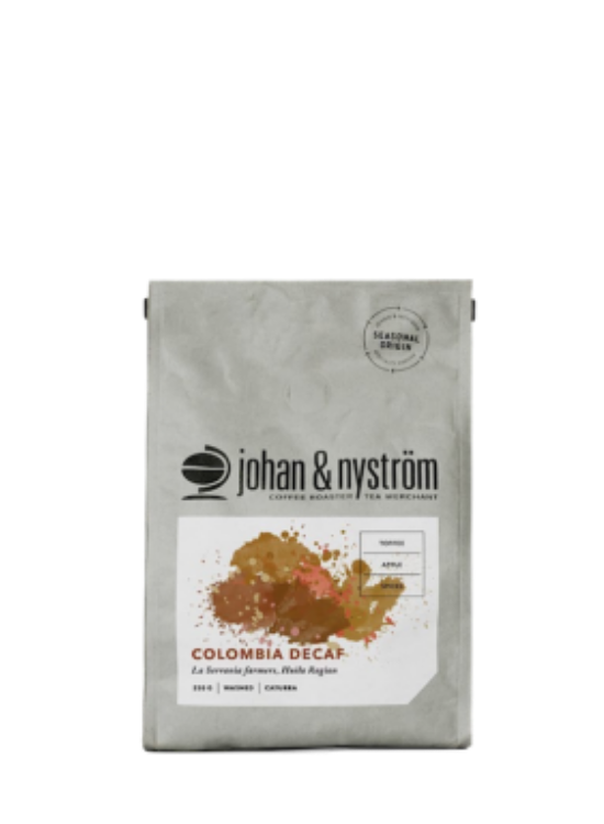 Johan & Nyström Colombia decaf malet kaffe 250g