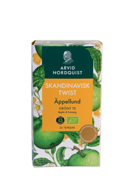 Arvid Nordquist Äppellund Grüner Tee Teebeutel 25er-Pack