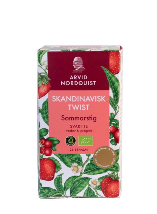 Arvid Nordquist Sommarstig Svart te tepåsar 25-pack