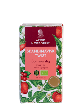 Arvid Nordquist Sommarstig Svart te tepåsar 25-pack