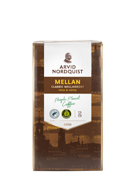 Arvid Nordquist Classic Mellan UTZ 500g malet kaffe