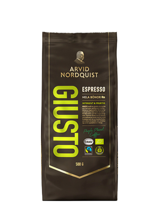 Arvid Nordquist Giusto Fairtrade Kaffeebohnen 500g