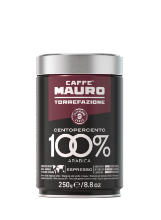 Caffè Mauro Centopercento malt kaffe 250g krukke