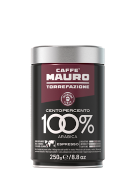 Caffè Mauro Centopercento malet kaffe 250g burk