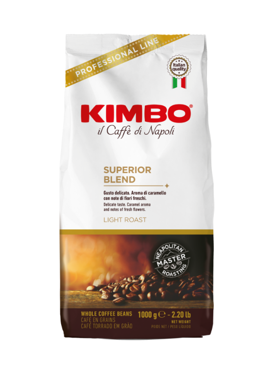 Kimbo Espresso Bar Superior Blend Kaffeebohnen 1000g