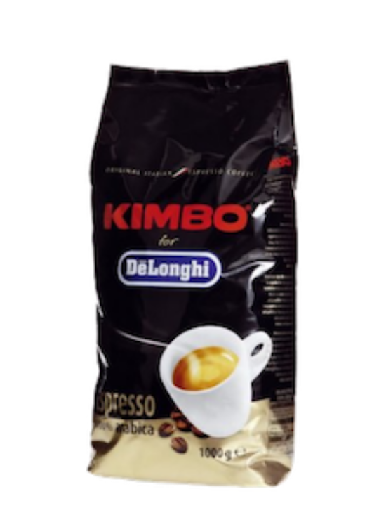 Kimbo Delonghi 100% Arabica kaffebönor 1000g