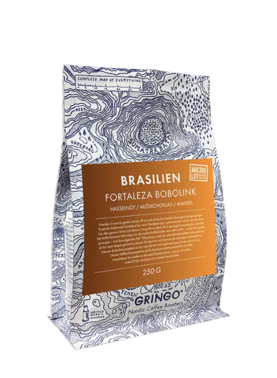 Gringo Brasilien Fortaleza Bobolink 250g kaffebönor