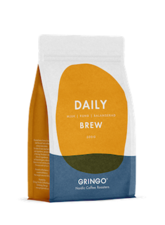 Gringo Daily Brew kaffebönor 500g