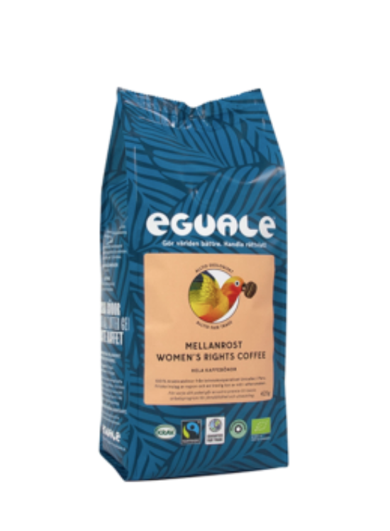 Eguale Womens' rights kaffe 425g hela bönor