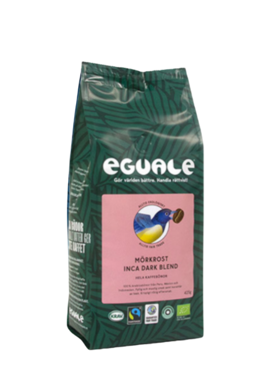 Eguale Inca Dark Blend kaffebønner 425g