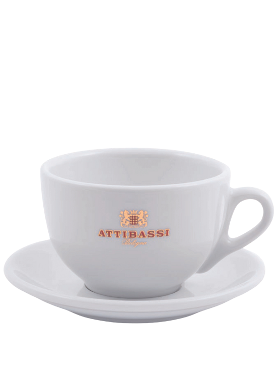 Attibassi Caffe Latte Tasse mit Untertasse
