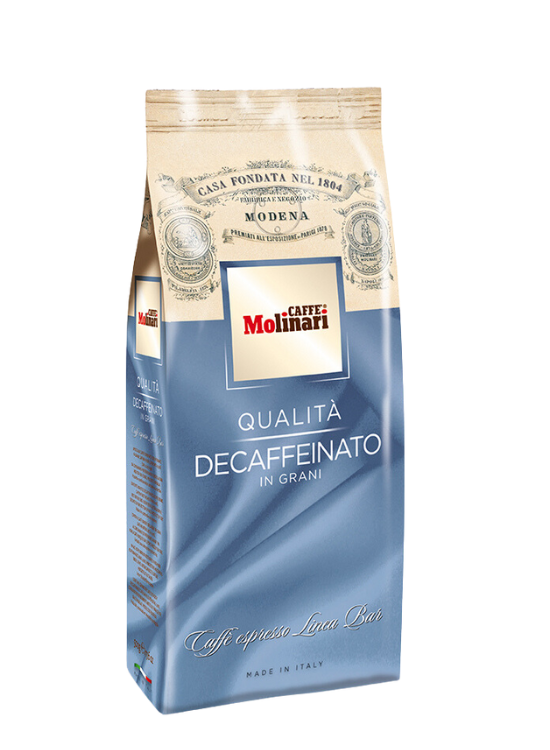 Molinari Linea Bar Decaffeinato kaffebønner 500g