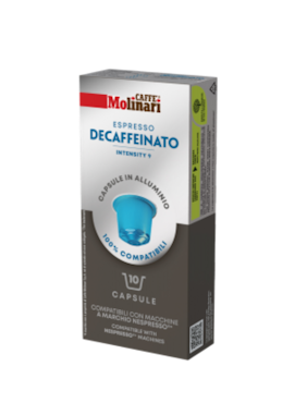 Molinari Decaffeinated Nespresso 10 st