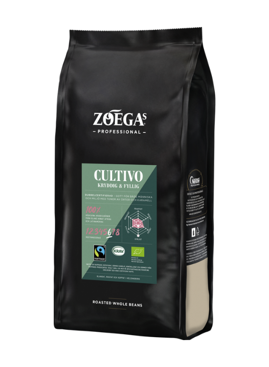 ZOÉGAS Professional Cultivo kaffebönor 750g