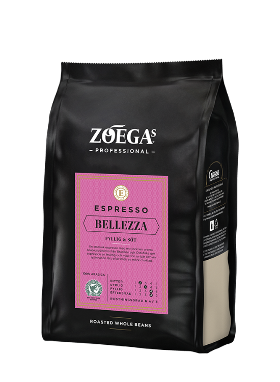 ZOÉGAS Professional Espresso Bellezza kaffebönor 500g
